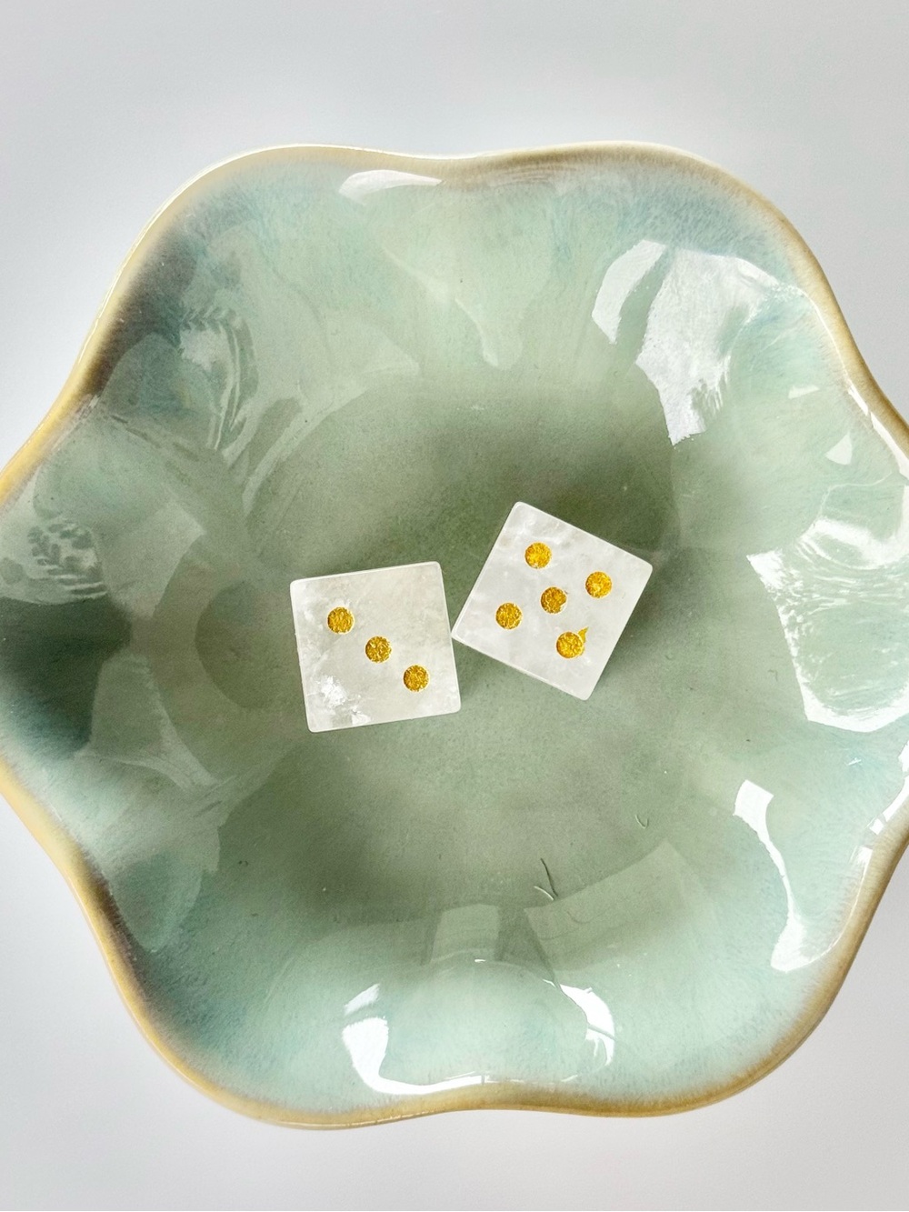 Natural Stone Dice - Mahjong & More